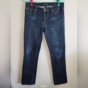 Ralph Lauren Lauren Jeans Co. Straight Leg Jeans - Classic Blue Denim